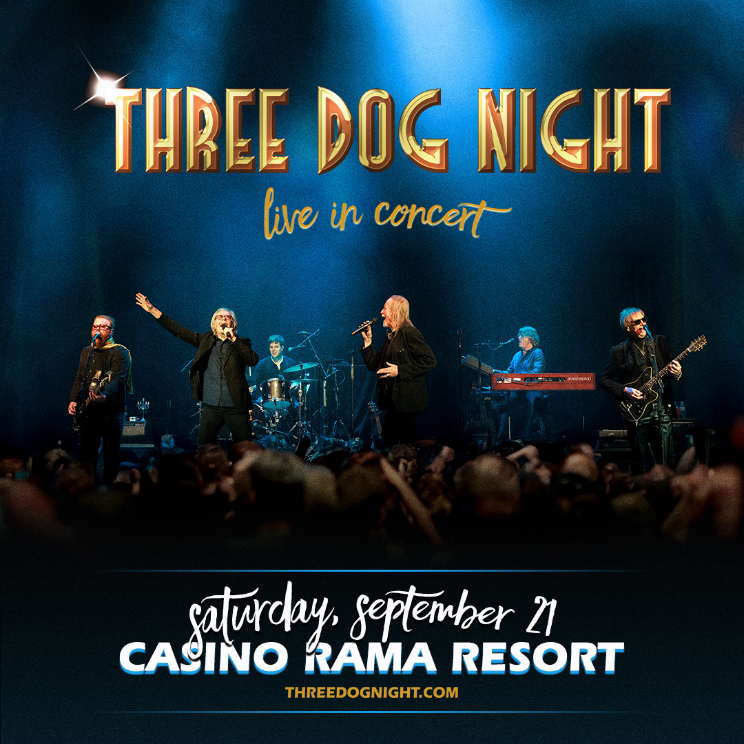 CasinoRamaLive's tweet photo. Ticketmaster presale is on NOW! Click the link below for first access to these exciting new shows! Use code ROCKS.
Nazareth/Headpins - https://t.co/6qacsx2iVw
Everclear/Sister Hazel/Bif Naked - https://t.co/NfLXxdLnjT
Three Dog Night - https://t.co/vFkjBbED7p
#RamaRocks https://t.co/mieNNdcY72