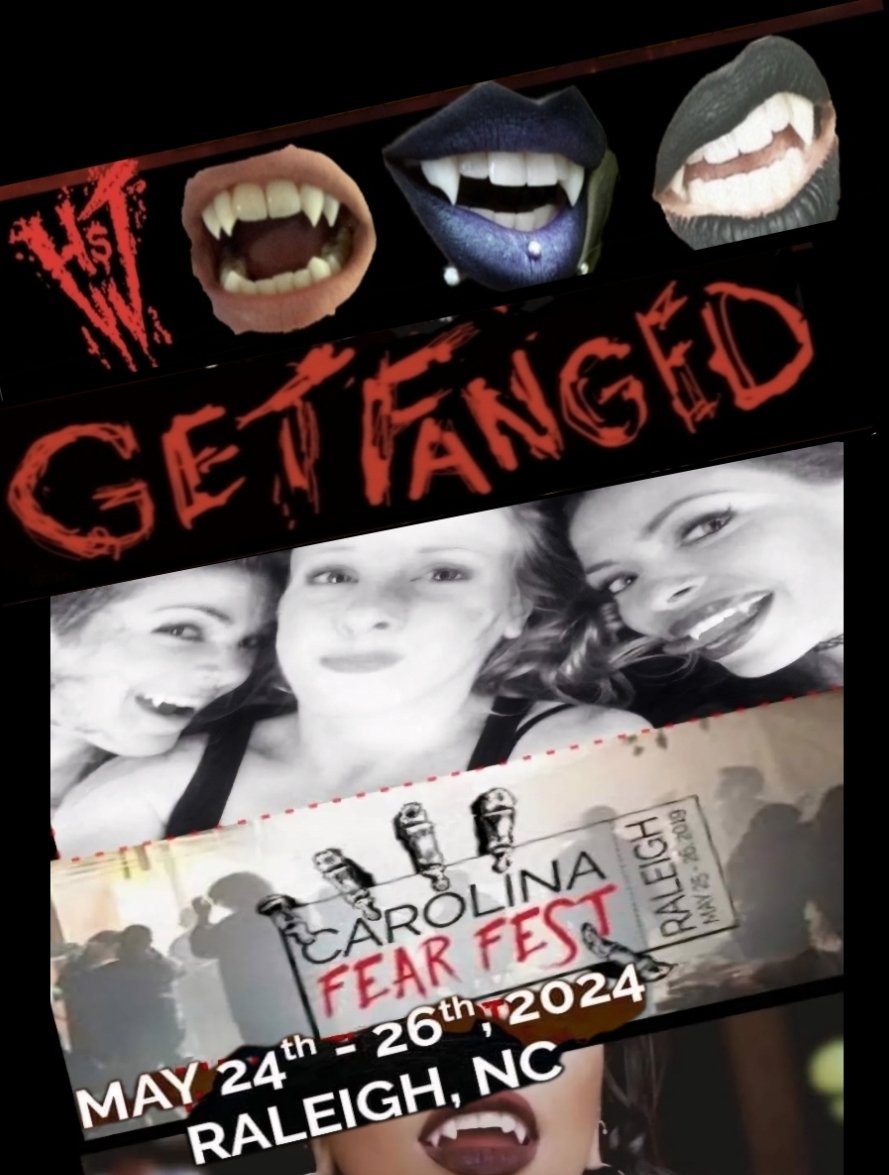 May there be... Fear Fest weekend... Are you Ready?
#getfanged #horror #horrorshowjack #vampires #Fanged #fangs #fang #fangsmith #fangmaker #fangsmile #vampires #vampire #conlife #gore #bite #popculture #fun #subculture #Halloween #halloweenfun #horrorshow #hsj