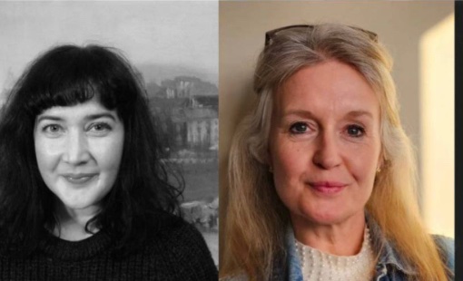 Just bid these two writers Lindsay Rodden and @ArabellaArnott 
farewell on their journey to Avignon to spend a week writing with Shelagh Stephenson on @LiveTheatre’s international residency. Seething with jealousy. But wishing them an amazing and productive time!
