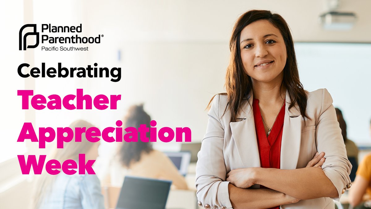 This #TeacherAppreciationWeek and always, we celebrate our team of dedicated health educators. At Planned Parenthood of the Pacific Southwest, we offer comprehensive sex education programs with information of all aspects of sexual and reproductive health. ow.ly/RsVw50RzKua