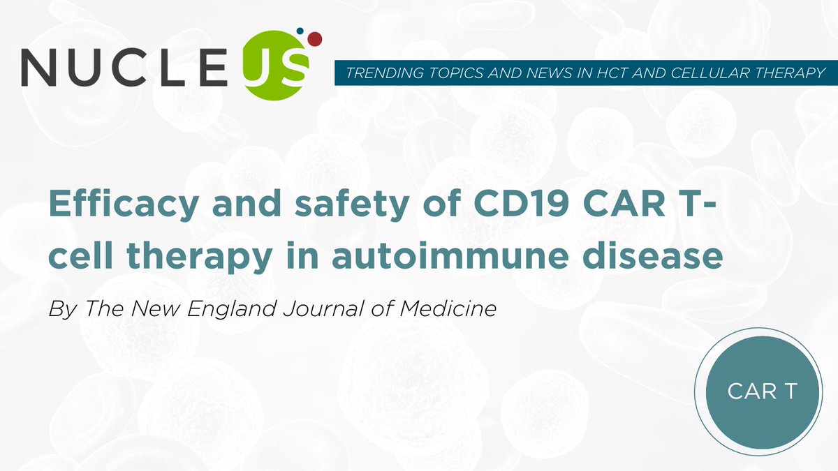 Emerging_CAR_T's tweet photo. #CARTcell therapy could have a future role in managing autoimmune disorders; researchers suspected ablation of B cells might "reset" rogue autoimmunity in these diseases, potentially laying the foundation for durable drug-free remission. https://t.co/YXMcAAoXLC https://t.co/1QS4JhNm5f