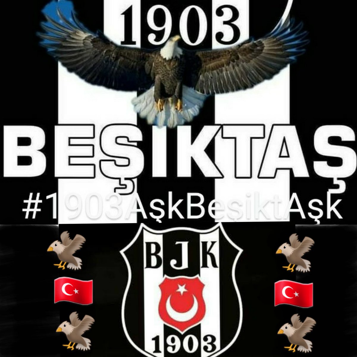 AŞKIN SAATİ  1903  🦅🦅🦅
#1903AşkBeşiktAşk 🦅🇹🇷🦅