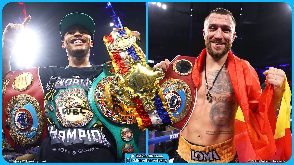 Bob Arum has declared that he wants to make Shakur Stevenson vs Vasyl Lomachenko as a WBC & IBF lightweight world title unification fight later this year, if Loma beats George Kambosos this weekend and Shakur beats Artem Harutyunyan on July 6th. [@SkySports]