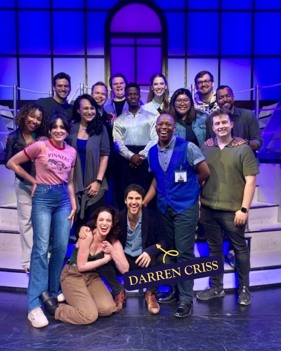 The Gleek X #TITANIQUE crossover you never knew you needed. Thanks, @DarrenCriss for joining us aboard the Ship of Dreams!