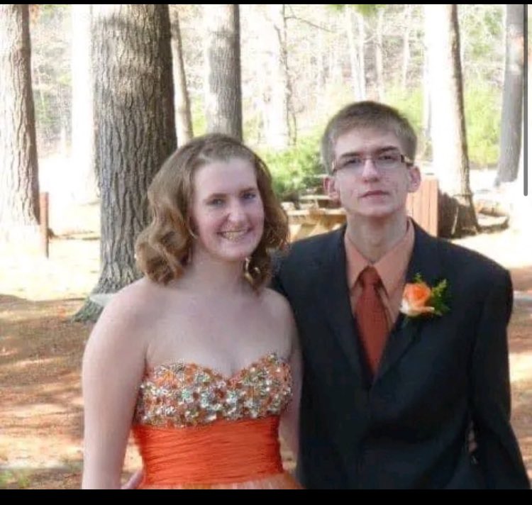 @Morbidful This is my son Jon with his prom date Maddi. He is a junior and he has autism. About a month ago, Maddi, a senior, came to my office (I’m a teacher at their school) and asked if Jon’s mom and I would allow her to take him to prom. Maddi had gotten to know Jon through a school…