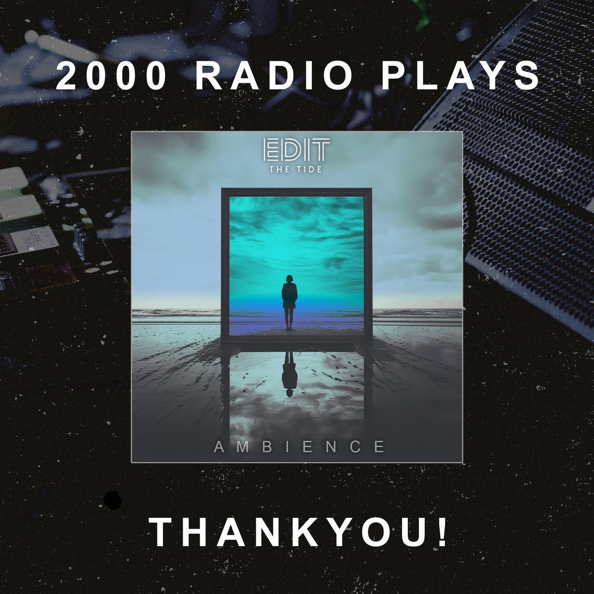 We’ve just found out that ‘Ambience’ has surpassed 2000 Radio plays! 🤯 We want to thank every Radio DJ, Presenter and especially Emma at @PlugginBaby for all of her hard work! 🫶🏻 A huge thankyou to everyone who has taken the time to listen to it! We love you all 💙 ETT 🌊
