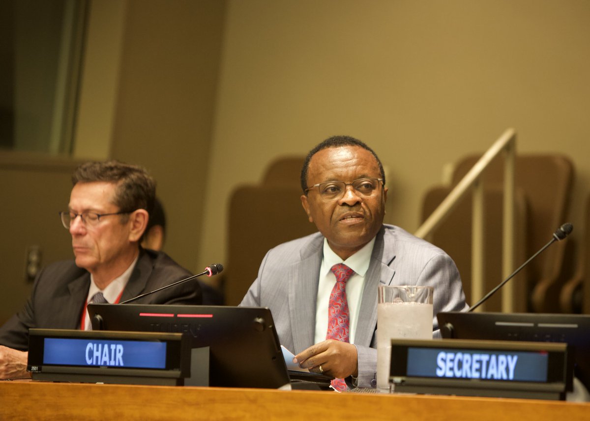 #UNFF19 Chair Maniratanga opens High-Level Segment w/ call to action to protect forests. 'Deforestation is not just a crime against nature, it's a betrayal of our collective future.' He calls for investing in conservation & sustainable land management. #UNForests #SDG15 @UNDESA