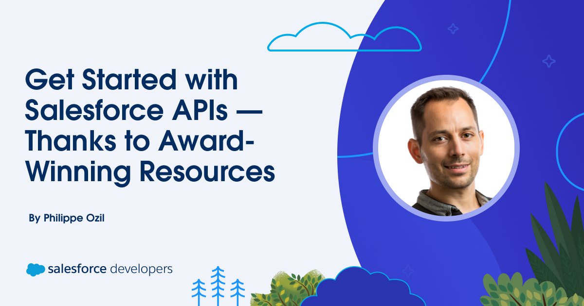 Salesforce was recently awarded the Best #API award from @getpostman! 🏆 Check out the blog post by @PhilippeOzil to see how easy it is to get started with @Salesforce APIs: ➡️ sforce.co/4dB4V4