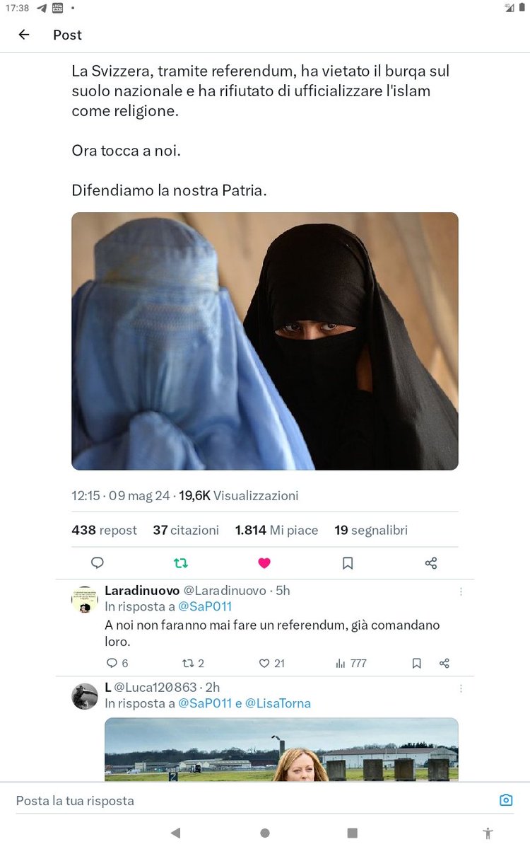 ADA79991318's tweet photo. @Lara20838926300 @ChiodiDonatella #NON #SONO #MIGRANDI #MA #CLANDESTINI #PERICOLOSI ☹️☹️😭😭😡😡😡🤮👿👿👿

#MASSIMAAA #CONDIVISIONE

#DEVONOOO #ANDAREE #VIAAA 👿👿👿👿👿👿 https://t.co/KP9iGb75di