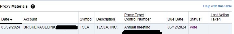 jaspas200's tweet photo. Fidelity BrokerageLink (401K) finally available for vote
$tsla #tesla https://t.co/G8HbA6hM6i