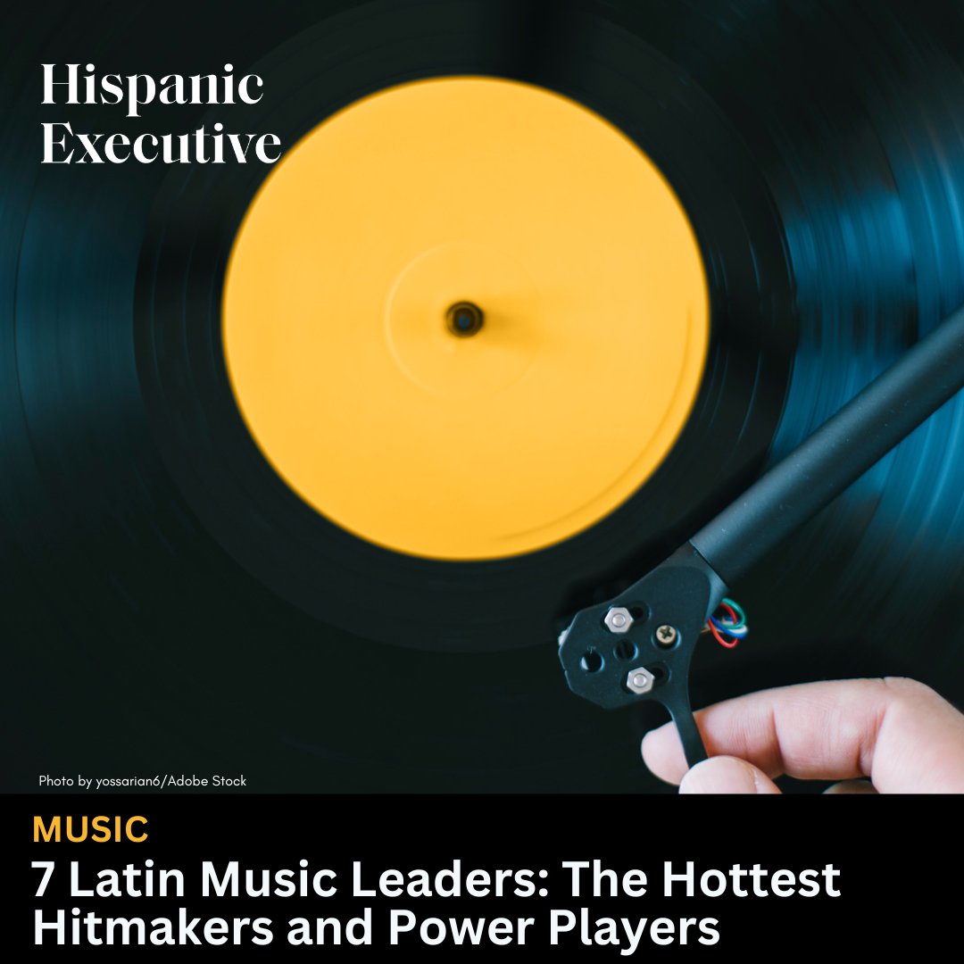 From chart-topping artists to visionary executives, get ready to meet the seven Latin music leaders who are redefining the soundscape of music for Latinos: hubs.la/Q02wBsPR0 #HispanicExecMag #LatinoLeaders