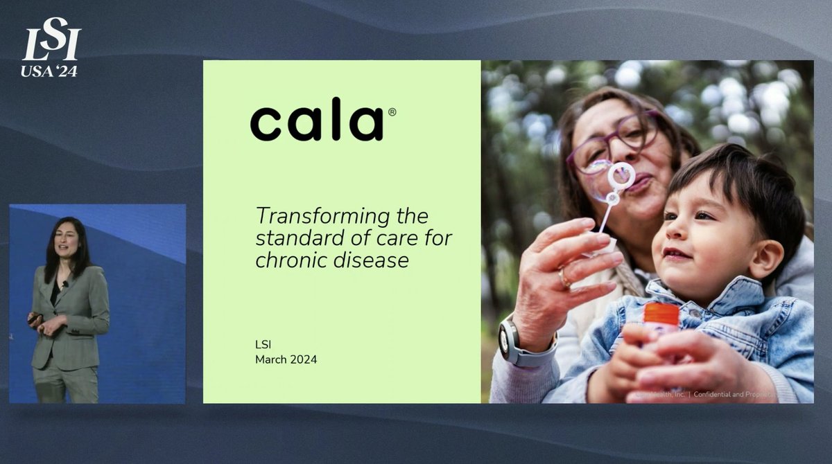 StartUp Health co @calahealth has developed a novel therapy to reduce essential tremors w/o the side effects & risks associated with conventional treatments. Watch this presentation from Deanna Harshbarger at @lsintelligence #LSIUSA24 to learn more: ow.ly/pUAg50RzAgp