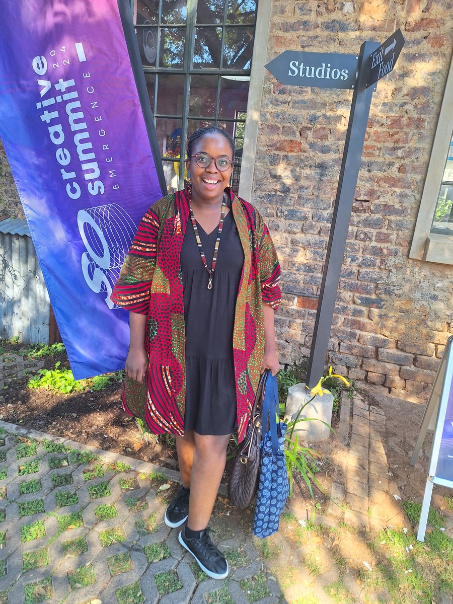 Tired is an understatement but my mind and heart are full. Day 1 of the SoCreative Summit was amazing. There is a lot going on with regards to creativity on the continent and tangible steps forward being made. I met wonderful changemakers. 😊