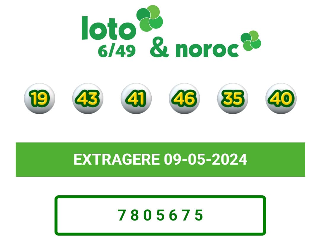 Iată numerele norocoase ale acestei seri! 🥰😍❤️

#loto #loterie #noroc