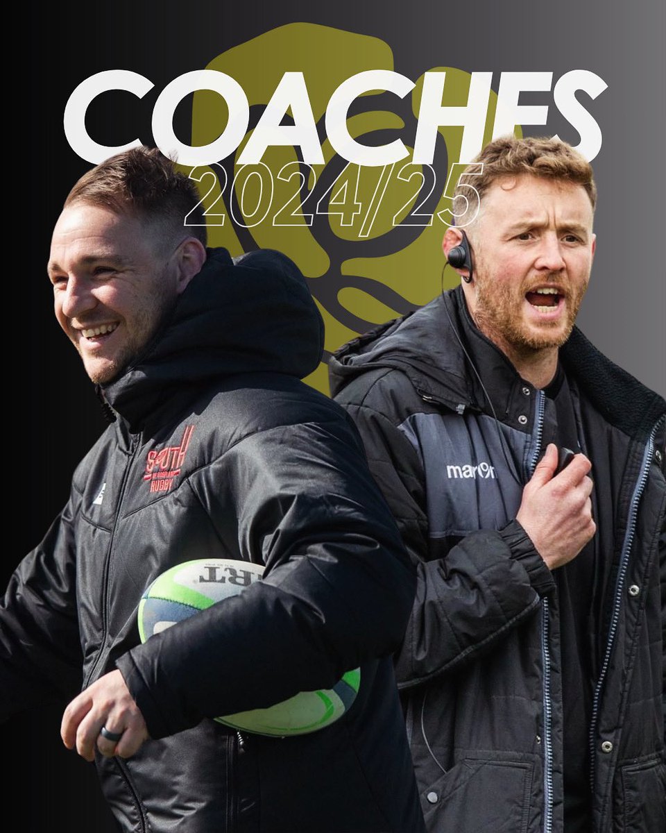 𝘾𝙤𝙖𝙘𝙝𝙚𝙨 𝙪𝙥𝙙𝙖𝙩𝙚 || Melrose Rugby are delighted to announce Iain Chisholm & Scott Wight as Co-Coaches ahead of the 2024/25 season. Following the Super Series Sprint, Wight will join current Head Coach Chisholm in leading our 1st XV, as they return to the Premiership🏆