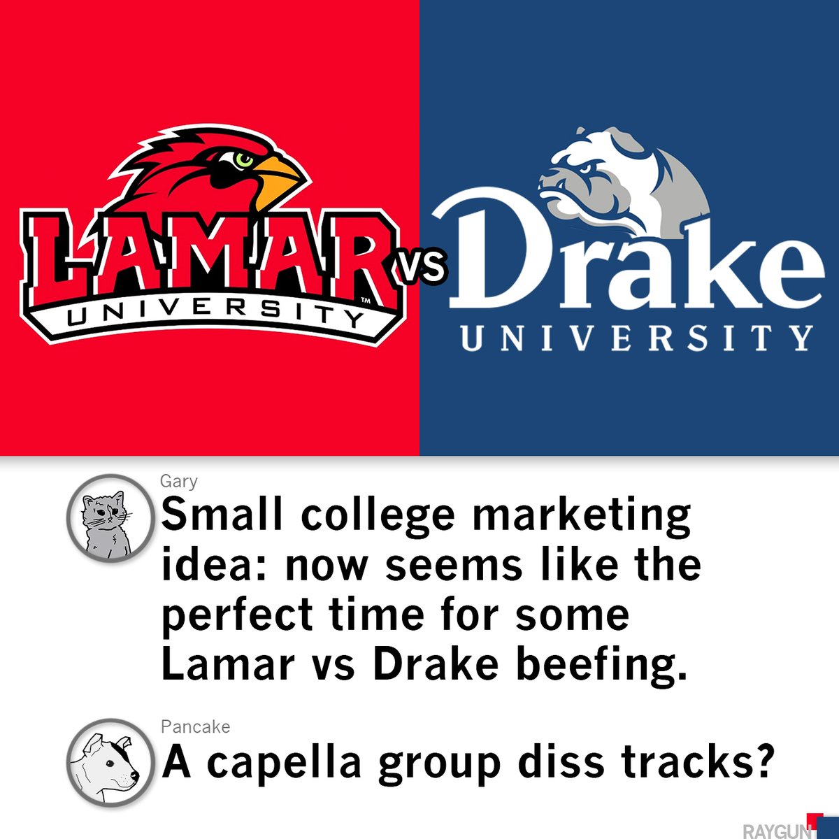 What's this we hear about Lamar and Drake? #raygun