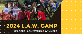 Great event for our students this summer! LAW Camp is open to area youth between the ages of 10 and 14.
When:        June 25-27, 2024
Where:       OJ Watson Park
Cost:          FREE
Sign up:wichitacrimecommission.org/l-a-w-camp
#WPS #WPSProud @WichitaUSD259 #WeareMarshall #SomosMarshall