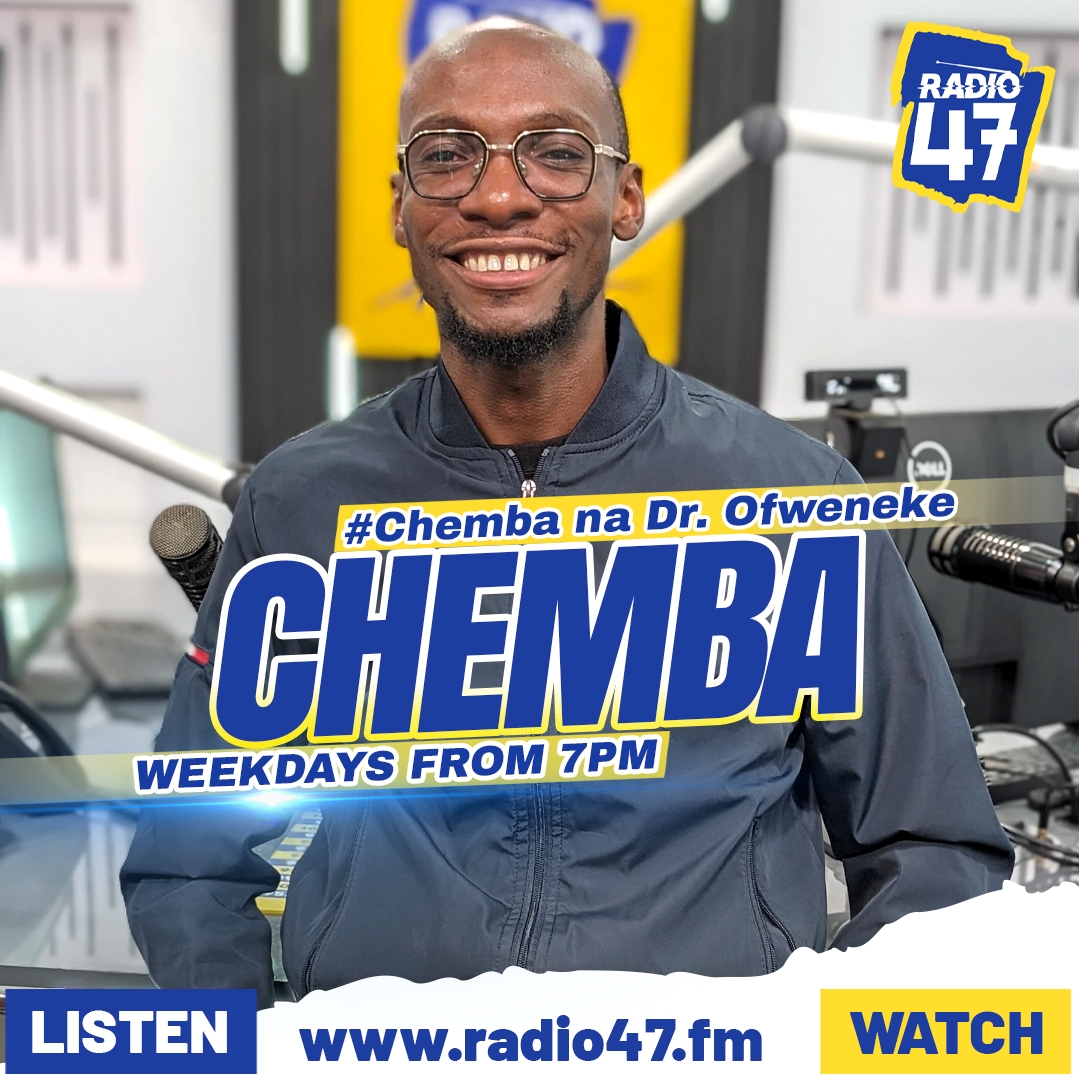 It's time for your number one late-night show #Chemba with chairman himself @DrOfweneke. Unasikiliza ukiwa wapi? #HapaNdipo