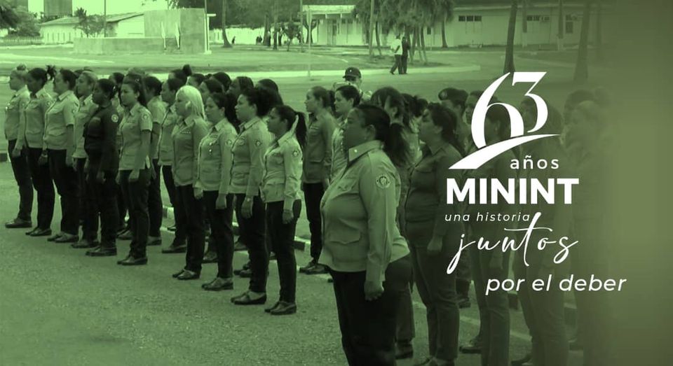 #63MININT combatientes de #Cuba #HéroesDeAzul