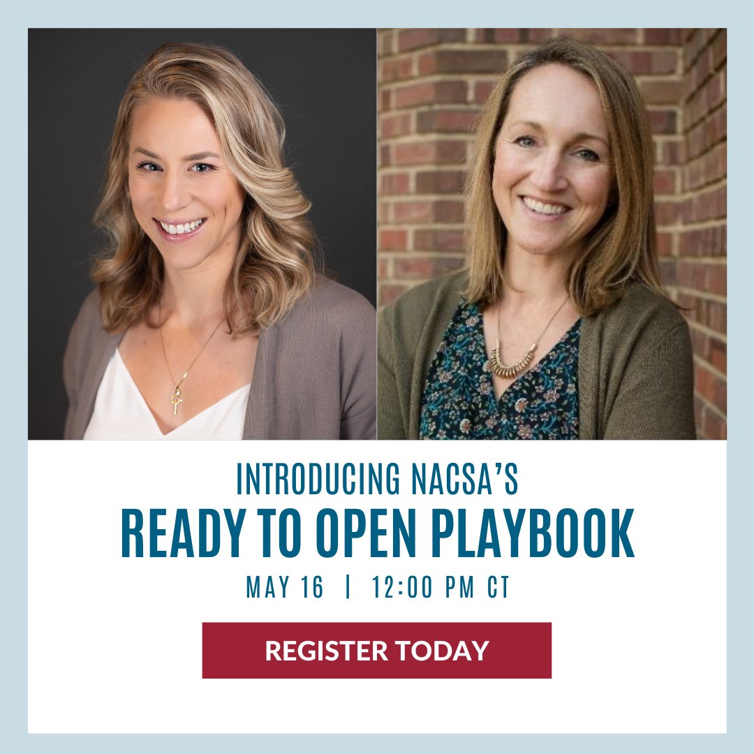 Join Morgan Powell and Clare Vickland to explore why the ready to open process is a cornerstone of charter school success, and gain insights into the actionable strategies outlined in NACSA's forthcoming Ready to Open Playbook. Register today: qualitycharters.zoom.us/meeting/regist…
