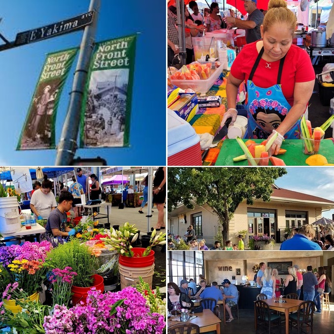 Downtown Yakima Farmers Market 🍇🥕🫑🍒🥦🫐🥬🍆🍈starts this Sunday right next door to us. What a Deeliciously 😋 Tasty Way to Spend a Sunday! Stop by our Tasting Room & celebrate a great Forage. #WAwine #Wine #FarmersMarket #Winery #WineLovers #WineTime Mom will love it!🥂🍷🧀