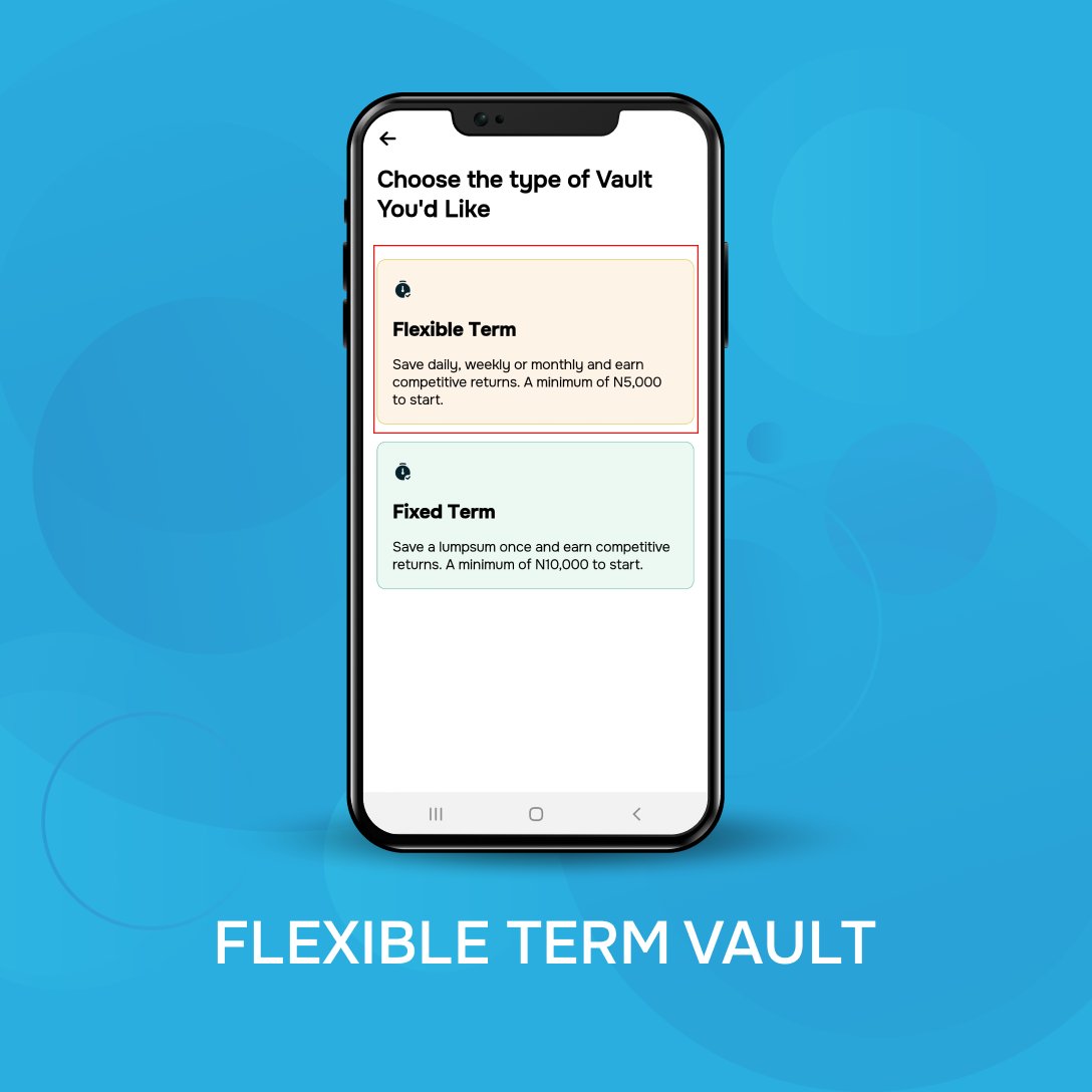 Clarification: Flexibility in our flexible savings vault doesn't mean withdrawals anytime. 

Funds can only be withdrawn upon maturity. 

Shorter terms (30 and 60 days) coming soon!

Use the unlocked REGULAR VAULT for emergency funds
.
.
#stecsng #emergencyfund #flexiblesavings