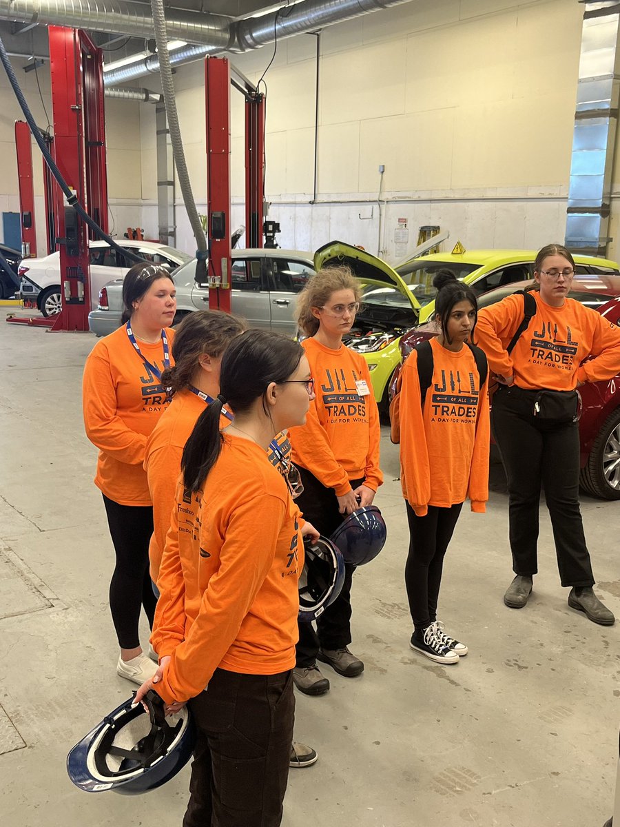 HSH Falcons at the first Atlantic Canada Jill of All Trades event. Exposure and representation today can lead to future employment and entrepreneurship in the trades. Thank you #JILL2024!