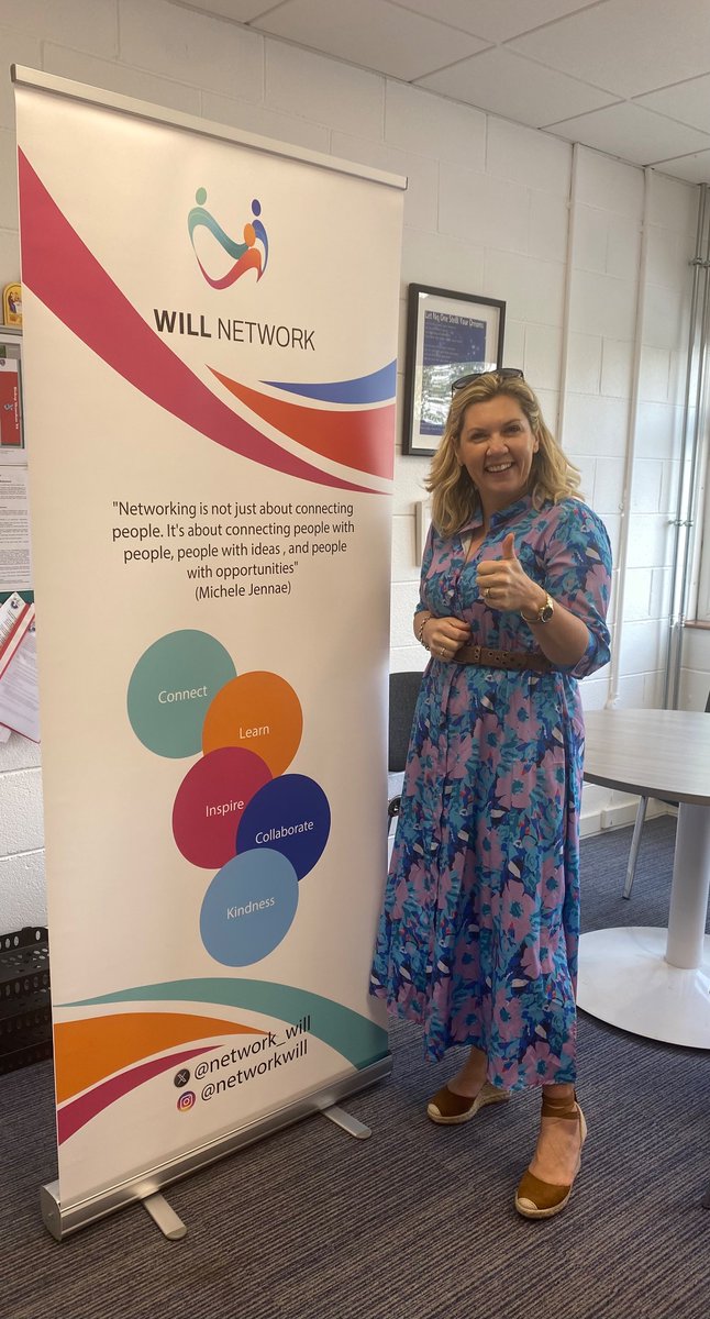 Delighted with our new @network_will sign! 🙌🙌🙌 Prep underway for our biggest in-person event so far…over 100 aspiring and inspiring female leaders attending on 8th June. Thank you @AladdinSchools