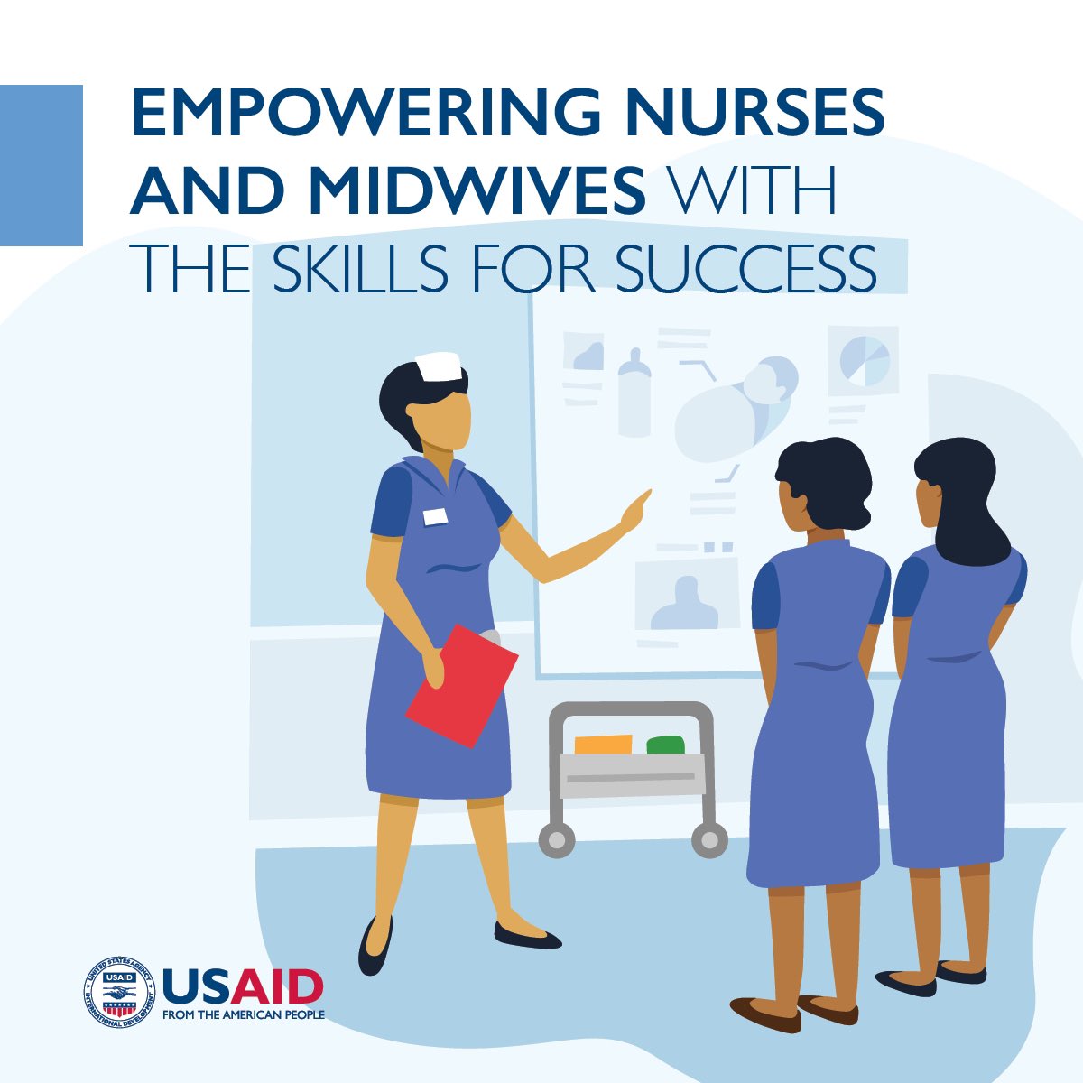 USAID is striving for a world where all midwives possess the necessary skills to support #MomAndBaby, promoting their survival and strengthening resilient health systems, ensuring better health for everyone.