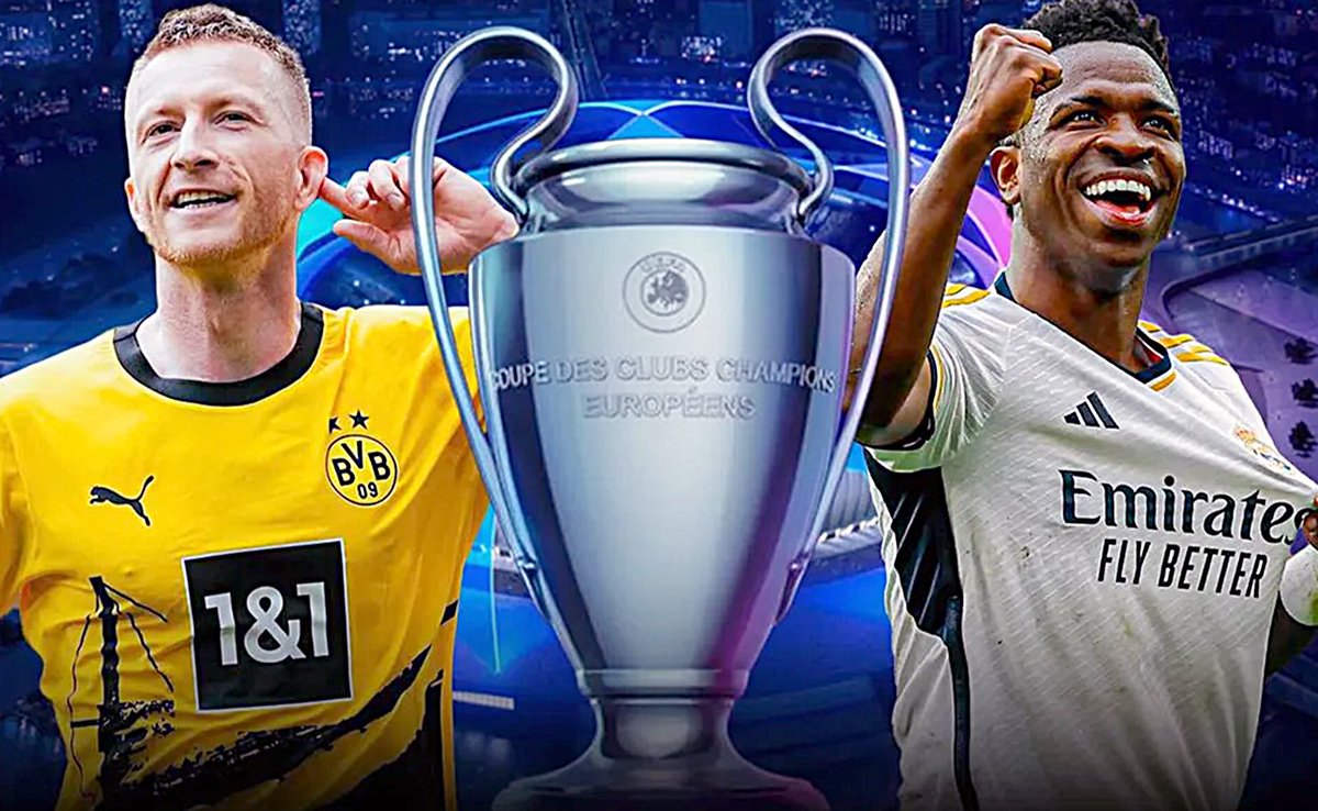 Final inédita de Champions League Borussia Dortmund vs. Real Madrid. Que equipo se lleva la orejona ?