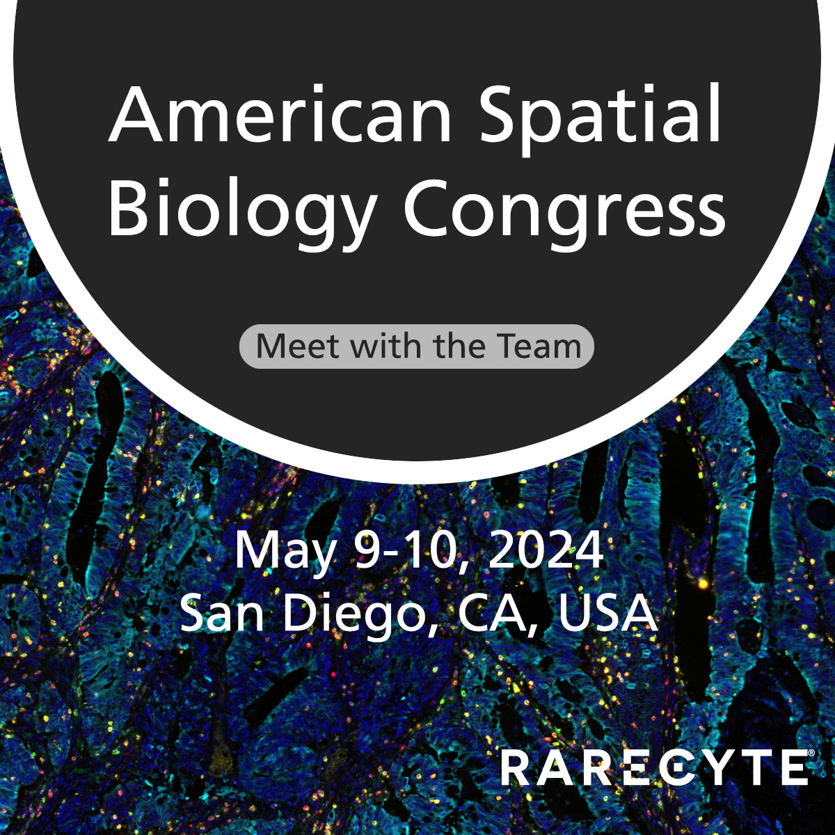 Heading to American Spatial Biology Congress? Connect with our team if you are considering spatial imaging technologies. Learn about Orion, rarecyte.com/orion/?utm_sou….

#spatialbiologycongressUS #spatialbiology #biomarkers #rarecyte