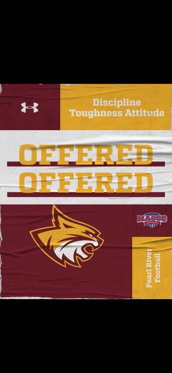 #AGTG blessed to receive a(n) offer from PRCC ! @TyTrahan1 @adamgorney @MohrRecruiting @On3sports @PearlRiverFB @CoachTyBrooks @kerrymcdowell @ccrusadersfball @larryblustein @ChadSimmons_ @Andrew_Ivins