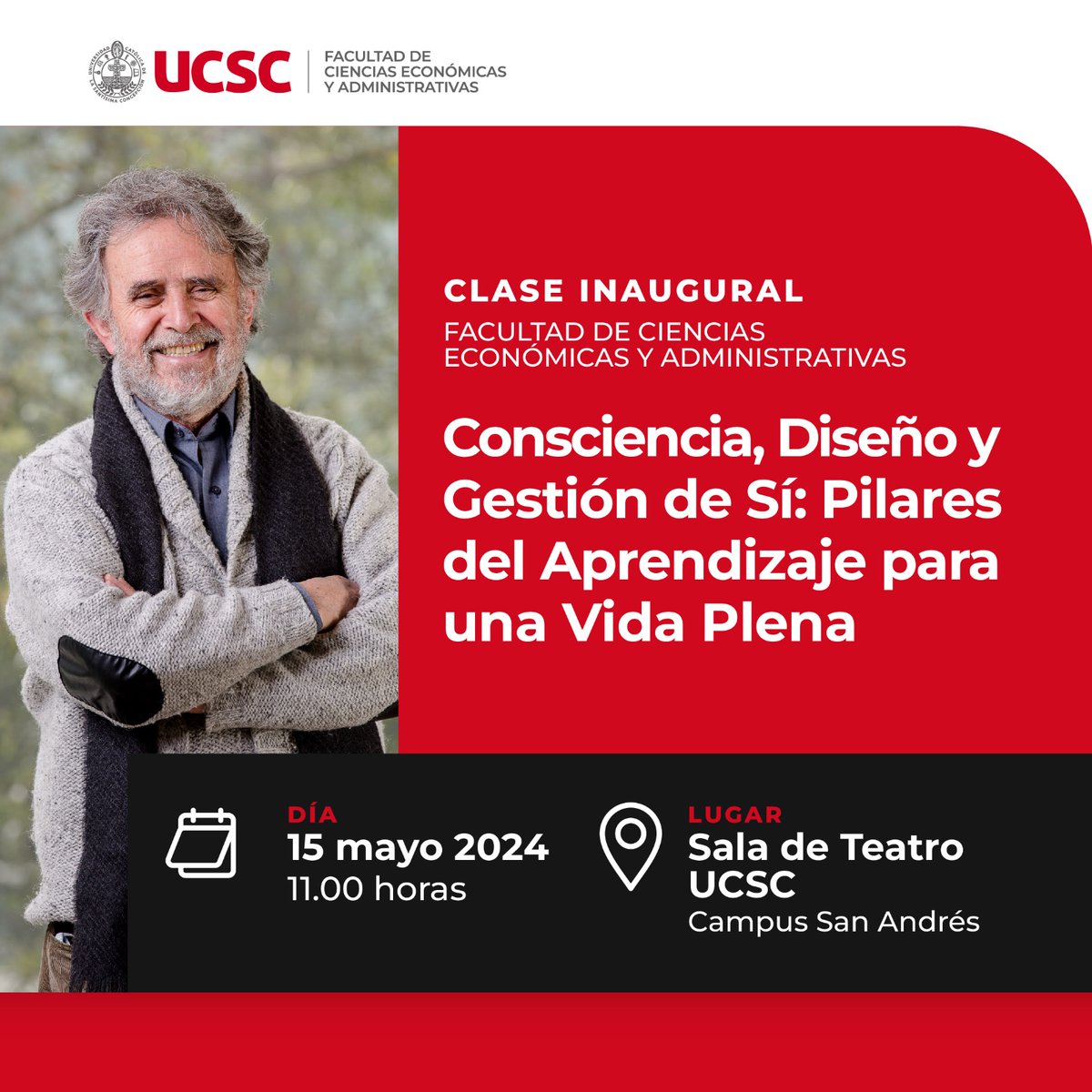 faceaucsc's tweet image. Te esperamos este 15 de mayo a las 11.00 horas, en la Sala de Teatro de la UCSC.
👇👇👇👇
Link de inscripción: forms.gle/v4A397Jz1J58L3…

Si quieres conectarte online, ingresa con este link: youtube.com/watch?v=Itlv7r… 
@IndustrialesUCH @ucscconcepcion