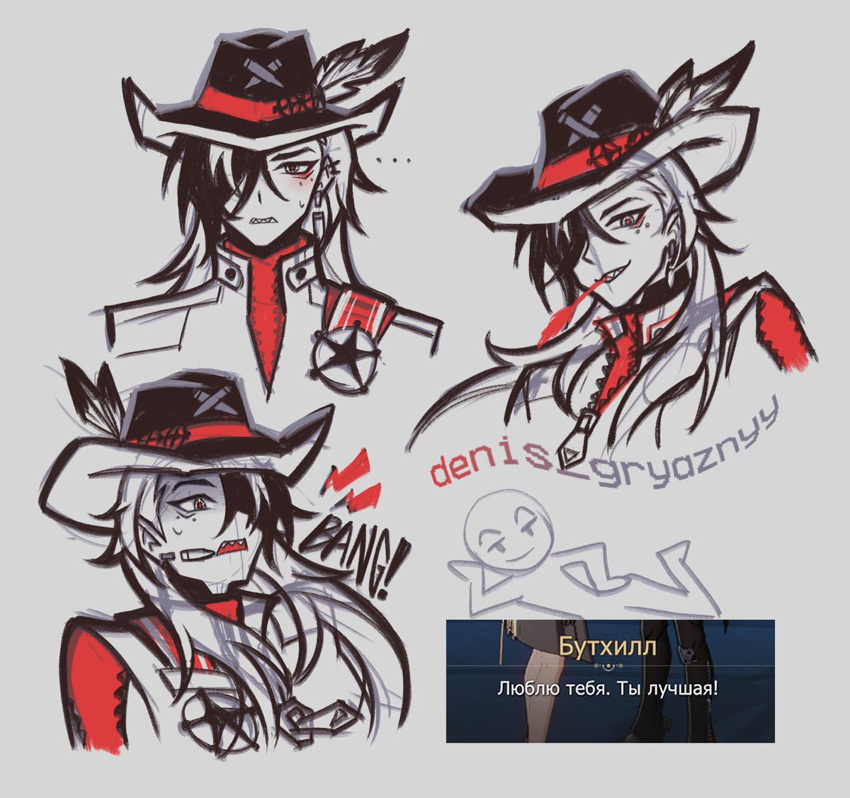denis_gryaznyy's tweet image. he's so cool and so awesome and so handsome i cant
#HonkaiStaiRail #Boothill