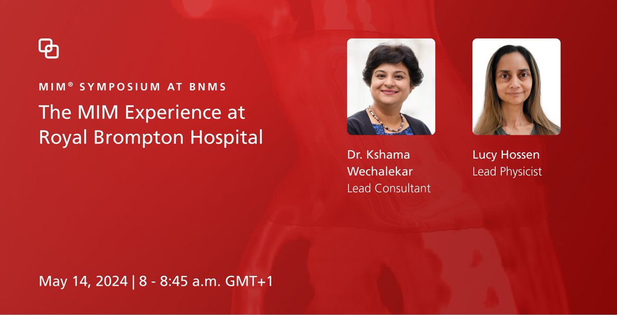 Attending @BNMSnews Spring 2024? Join our symposium on Tuesday, May 14. Clinicians from Royal Brompton Hospital will share their experience switching to MIM Encore® for their Nuclear Medicine platform. 👉 Reserve your spot here: bit.ly/3JSHTZe

#BNMS2024 #BNMSS2024