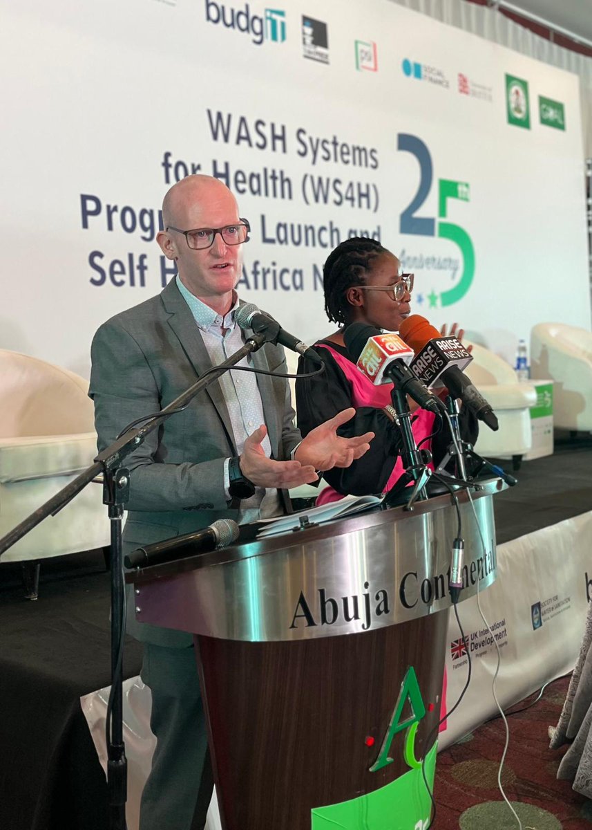 Today we celebrated 25 years of Self Help Africa Nigeria with a special event in Abuja. 🇳🇬 🎉 We also launched our WASH System for Health (WS4H) Programme. Funded by @FCDOGovUK- it will focus on strengthening WASH systems in Nigeria over the next three years. 🚰 #SHANaijaAt25