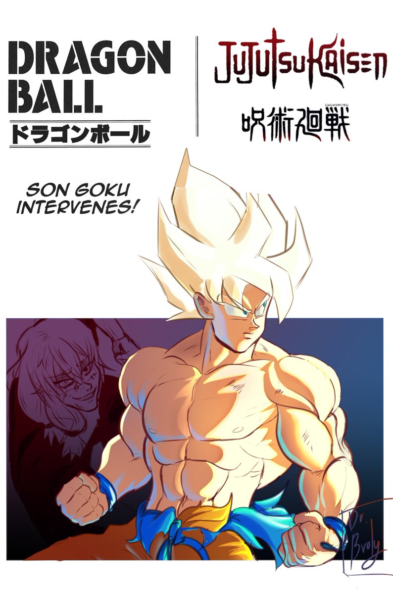 Dragon Ball x JJK Son Goku Intervenes! Full Comic in this Thread [Shibuya Arc Spoilers] Happy Goku Day!