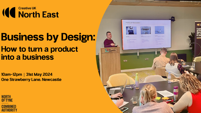 On 31st May we'll be joined by investment and innovation specialist, Tim McSweeney for 'Business By Design'! This workshop will help founders to transform creative products or services into sustainable creative enterprises. Sign up now 🔗hubs.ly/Q02wHkg90