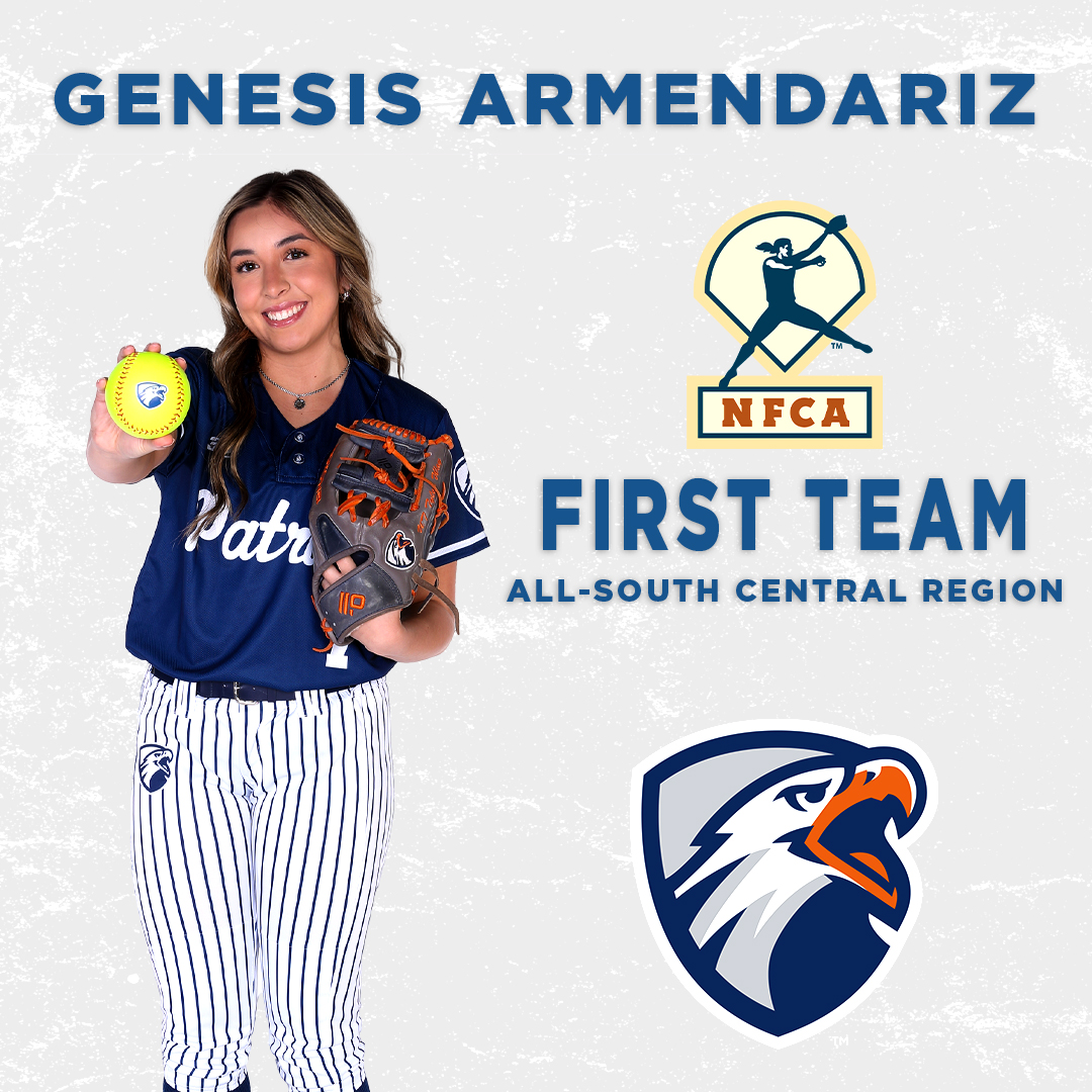 SB | Genesis Armendariz is an NFCA First Team All-South Central Region selection after posting a 15-5 record and an ERA of 1.93 in 2024 for @Patriot_sb!

RELEASE - tinyurl.com/33rexjj2

#SWOOPSWOOP