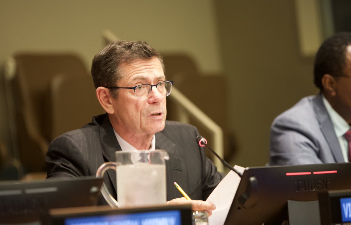 #ECOSOC Vice President Ivan Šimonović @CroatiaUN underscores to #UNFF19 High-Level Segment the Council's support for the Forum, urges adopting action-oriented Declaration that can be an important contribution to the development of the #PactForTheFuture. #UNForests #SDG15 @UNDESA