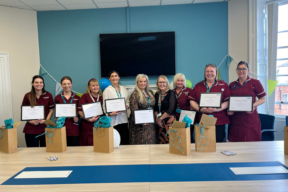 Congratulations to our Quality Team on their Chief Nurse Adult Social Care Award 🏆 for their work on the Trainee Nursing Associate programme and Sexuality Champions initiative. @sturdy_deborah @DHSCgovuk exemplarhc.com/news-events/ex…