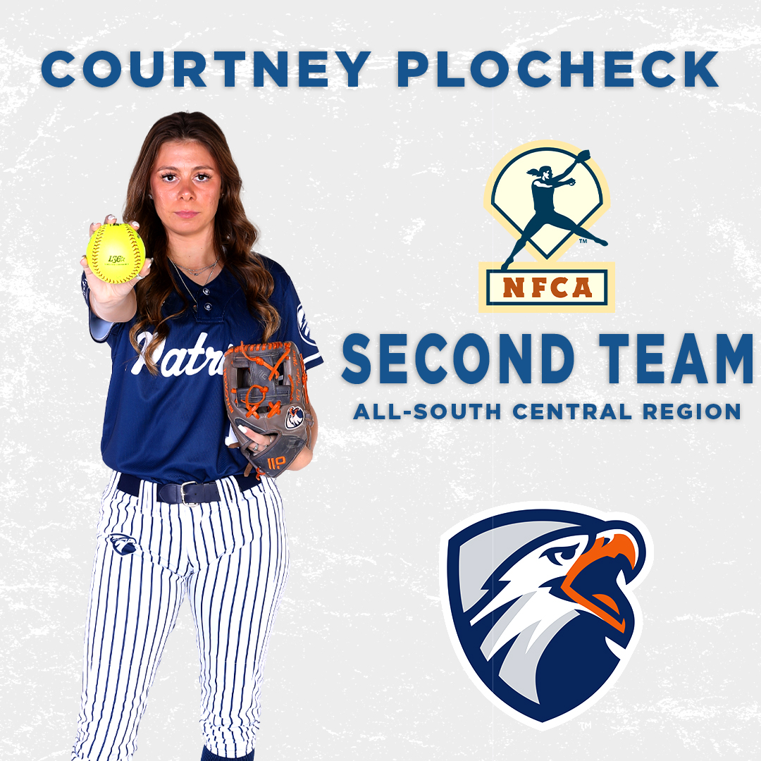 SB | Courtney Plocheck led @Patriot_sb with a .411 average at the plate, fifth best in the LSC, and totaled the second highest hit total in the league with 78, leading to an NFCA Second Team All-South Central Region!

RELEASE - tinyurl.com/33rexjj2

#SWOOPSWOOP