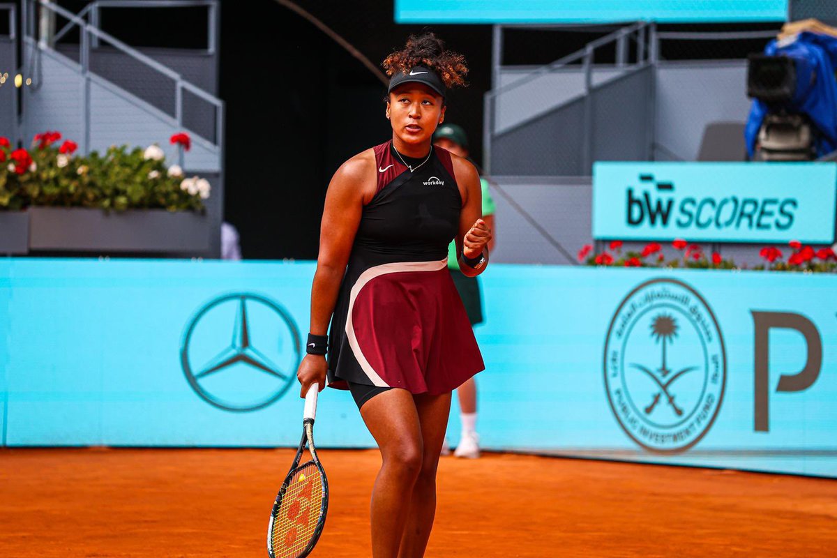Naomi Osaka gets one of her best wins of the season, beating #20 Marta Kostyuk 6-3, 6-2 to reach the 3rd round in Rome. Very, VERY good win and performance, not affected by the long rain break… Faces Kasatkina in R3 - rematch if their 2018 Indian Wells final!
