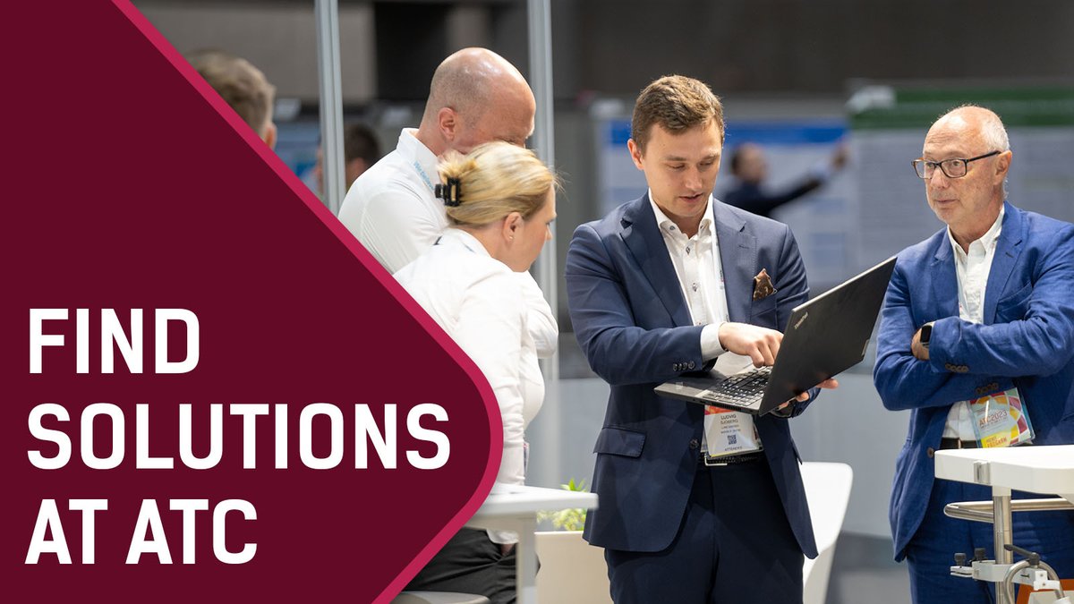 What will you find in the ATC exhibit hall? Discover a variety of state-of-the-art tools, technologies, and innovations that can help you do your job better. Learn more and register at bit.ly/3JSowja