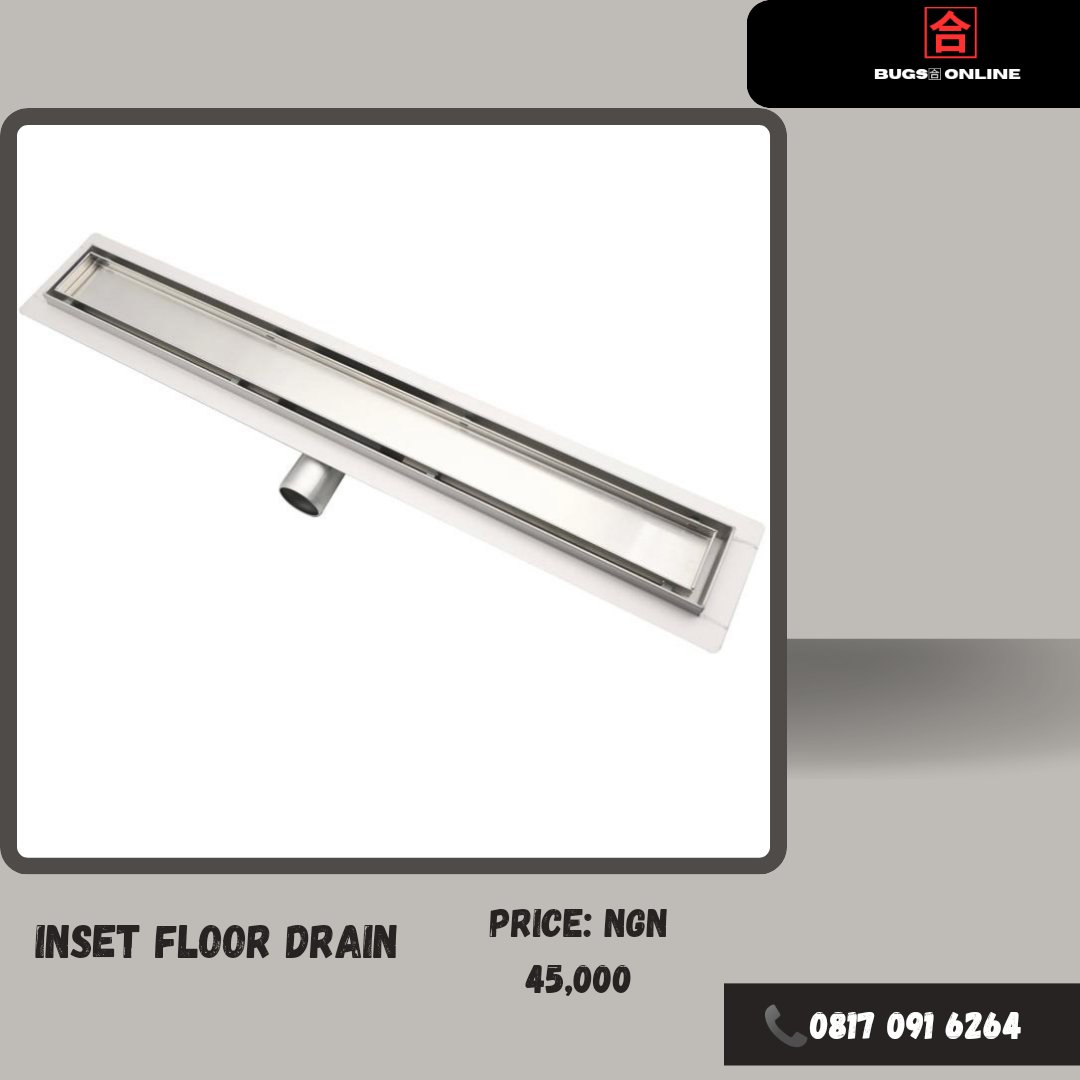 Our 2 in 1 INSET FLOOR DRAIN
Here are reasons why you need one in your space;
1.For Flood Control
2. Safety
3.Maintenance
4.Customization
5.Hygiene

#Garnacho #Asake #Obaofbenin #Rafah #บางกอกคณิกาep1
#buildingmaterials #buildingmaterialpluginabuja