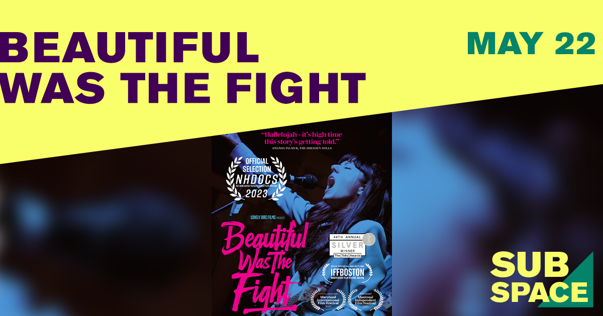 Catch 'Beautiful Was the Fight' in the Mugar Omni Theater on 5/22! Experience the award-winning documentary highlighting several women of Boston's music scene. Enjoy live performances and reception with the filmmaker and several featured artists in attendance. Tickets:…