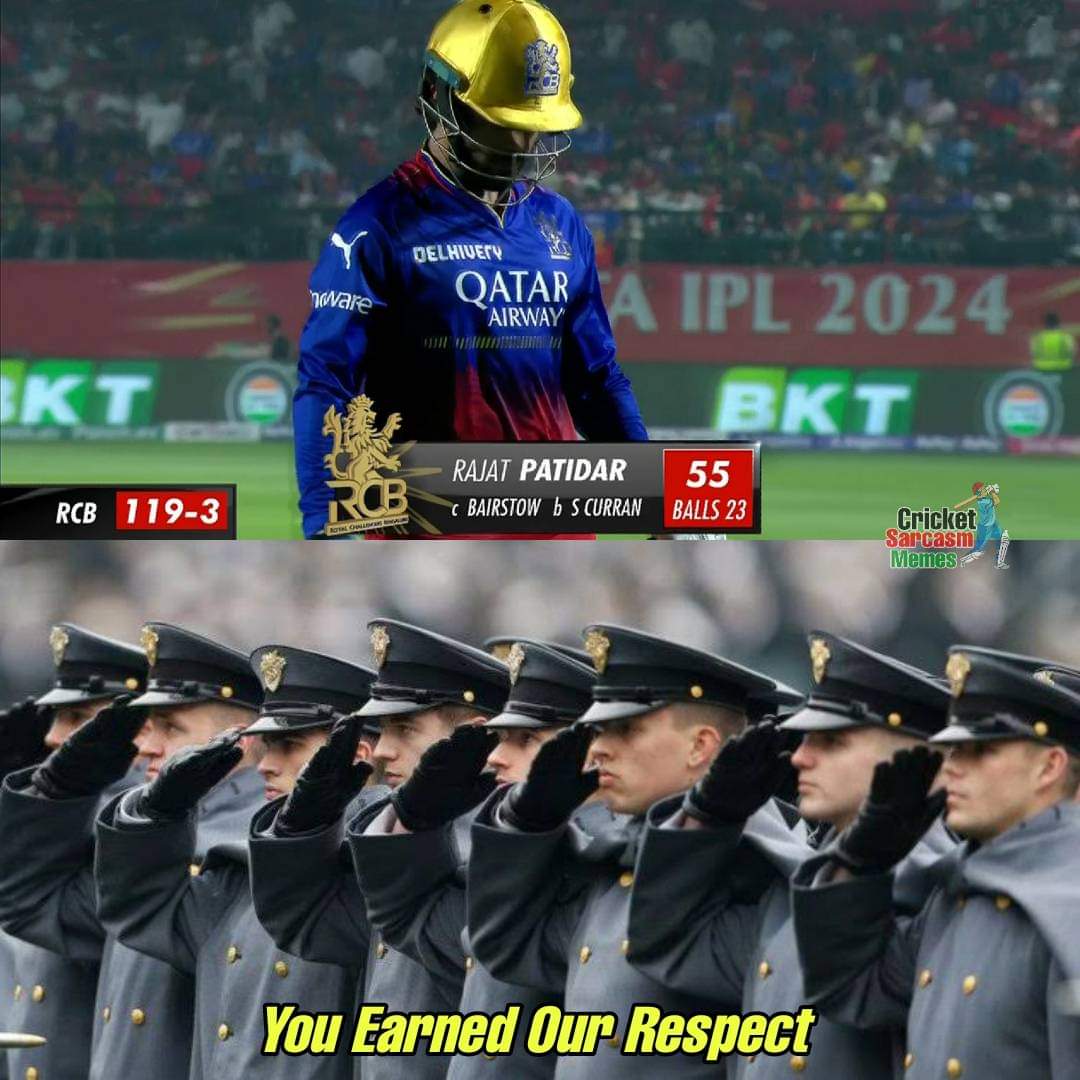 What a batting display by Rajat Patidar in a must win match🔥😯
He hit 6 sixes 🏏😯

#IPL2024 #RCBvsPBKS