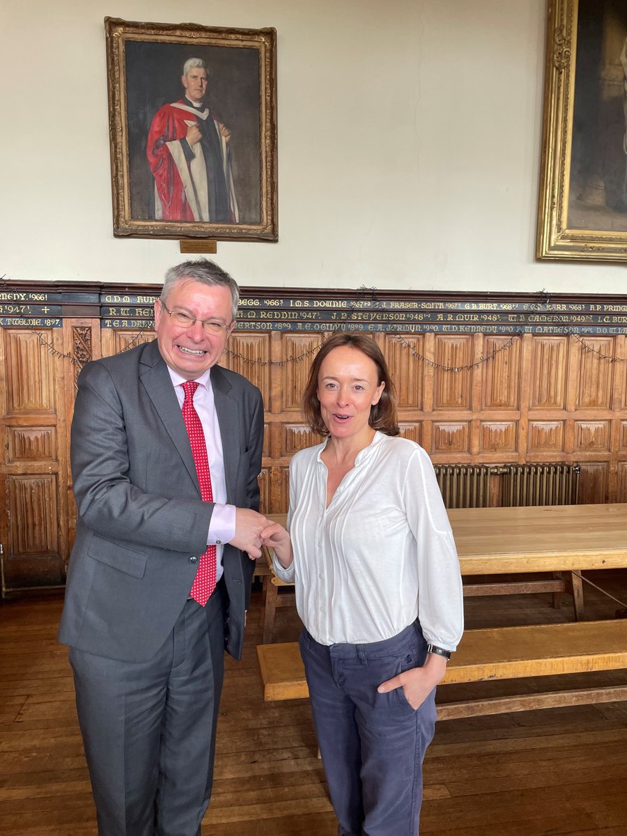 Visiting schools would not be possible without the help and support of so many PAs. So the @HMC_Org General Secretary thanks Zazie Mackintosh of @GlenalmondColl and all those who provide such excellent support to our Heads and schools.