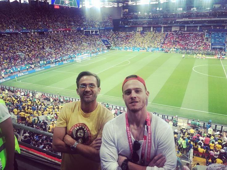 Day 6 His friends with Kemal at the 2018 FIFA World Cup in Moscow🤘 #30DaysWithTheBursin #KeremBürsin