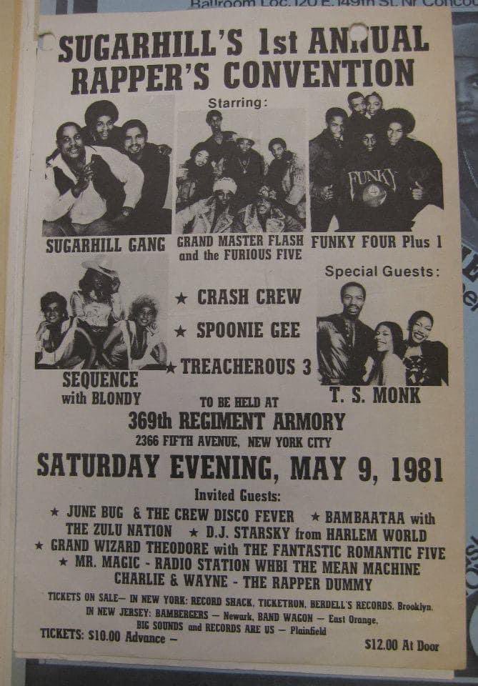 May 9, 1981 - look at the line up!